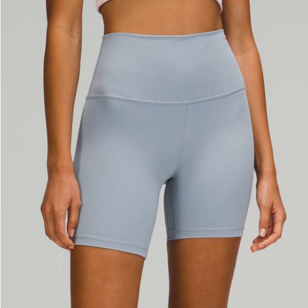 lululemon athletica Women's Slate Blue Bike Shorts